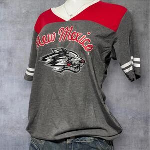 Women’s New Mexico UNM Baseball Tee Size XL
